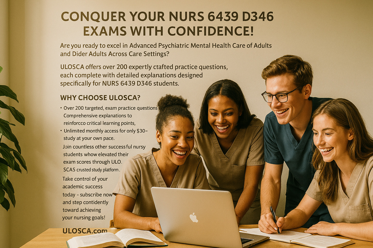 Advanced Psychiatric Mental Health Care of Adults and Older Adults (D346)