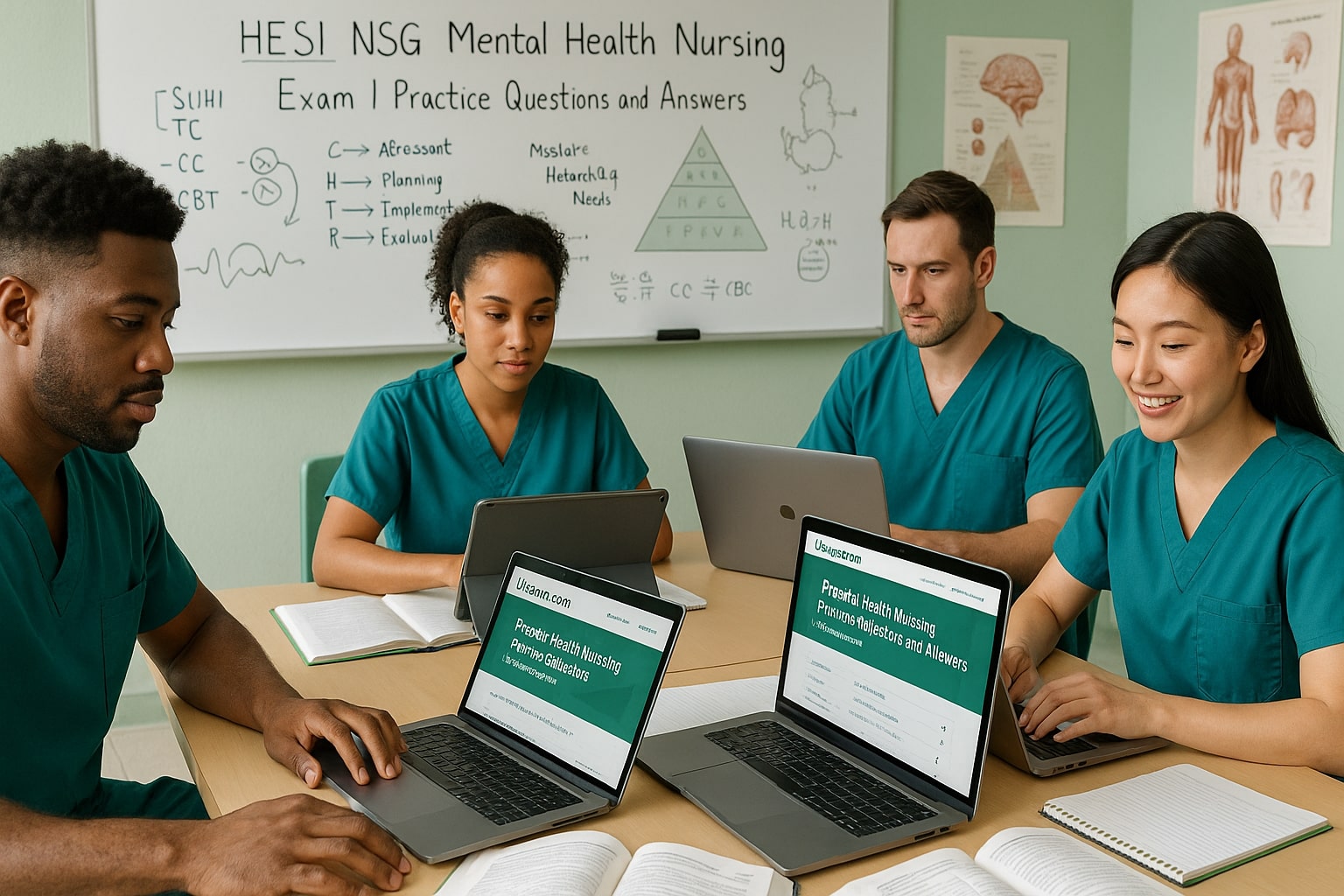 HESI NSG Mental Health Nursing (Exam 1)