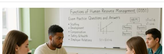 Functions of Human Resource Management (D351)