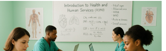 Introduction to Health and Human Services (D390)
