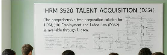 HRM 3110 Employment and Labor Law (D352)