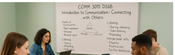 Introduction to Communication: Connecting with Others (D268)