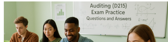 Auditing (D215)