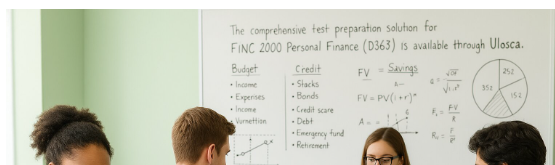 Personal Finance (D363)
