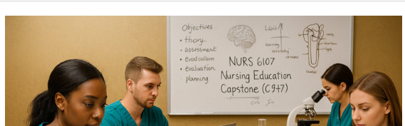 Nursing Education Capstone (C947)
