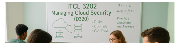 Managing Cloud Security (D320)