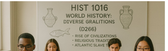 World History: Diverse Cultures and Global Connections (D266)